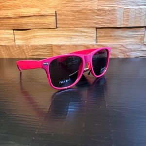 Retro Optix Polarizred Sunglasses-Mauve